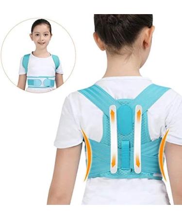 Buy DFHBFG Adjustable Children Posture Corrector Back Support Belt - Kids Orthopedic Corset for Spine & Back - Small Size (Blue) - Improve Posture & Comfort - Buy Online on GoSupps.com