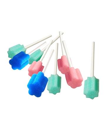 bonew-oral Care Disposable Sponge with Dental Spong with Colorfull 200pcs