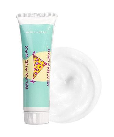 Relax and Wax - No Scream Cream No Mess No Grease - 1 Ounce
