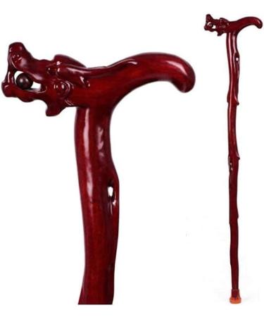 Wooden Walking Stick Solid Cane Durable Crutch Walking Stick for Elderly Solid Wood Walking Stick Nonslip Old Stick Civilized Cane Walking Aid Wooden Durable Selfless dedication - Buy Online on GoSupps.com