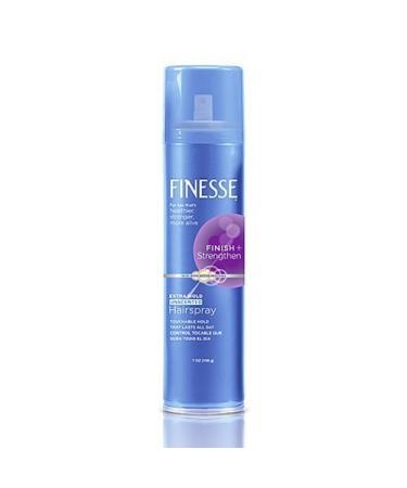 Finesse Extra Hold Unscented Aerosol Hairspray 7 oz (Pack of 6)