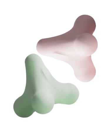 Beaupretty 2st fascia ball massage rollerball muscle massage ball Massage bullet Exercise ball multi-purpose massage ball Small massage ball Body Nordic powder Tool Massage globe
