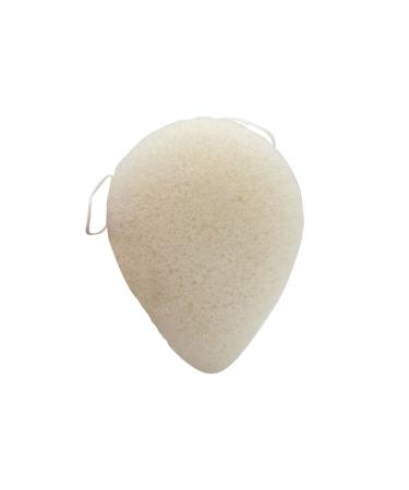 SOLUSTRE Wash Face Flutter 10Pcs Natural Konjac Facial Sponges Konjac Sponge Teardrop Shape Konjac Facial Sponge Cleaning Puff Konjac Sponges Tool for Face Body Cleansing Exfoliating 1 Count (Pack of 1) 1.0