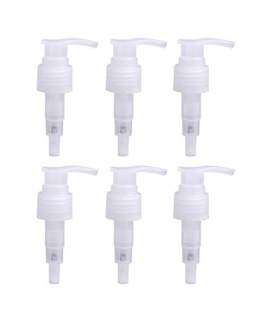6 Pcs Multi Function Cosmetic Lotion Pump Shampoo Pump Head Press Screw Pump