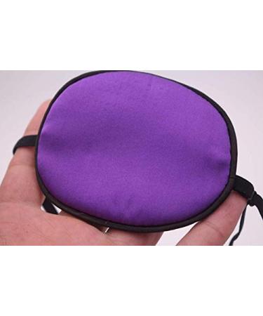 Adult Silk Eye Patch for Amblyopia - Lazy Eye Recovery Mask - Purple Single Eye Mask - Buy Online on GoSupps.com