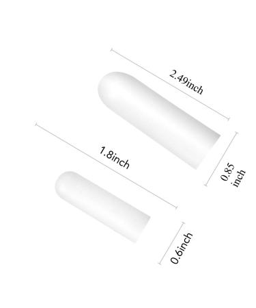 Silicone Finger Protectors for Men - 10 Pack Gel Finger Cots for Pain Relief from Cracked Tips & Arthritis - Buy Online on GoSupps.com