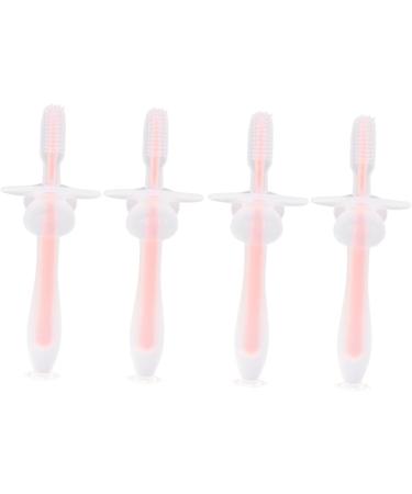 Minkissy 8-Pack Infant Toothbrush Set | Soft Bristle Training Toothbrush for Newborns & Toddlers - Perfect for Gentle Oral Care - Buy Online on GoSupps.com