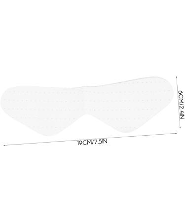 Angoily 75 Sheets Eye Mask Eye Covers for Facials Warm Compress Eye Treatment Products Stye Eye Treatment Reusable Eye Pads Anti Diffuser Care Invisible Sticker Non-woven Fabric White - Buy Online on GoSupps.com