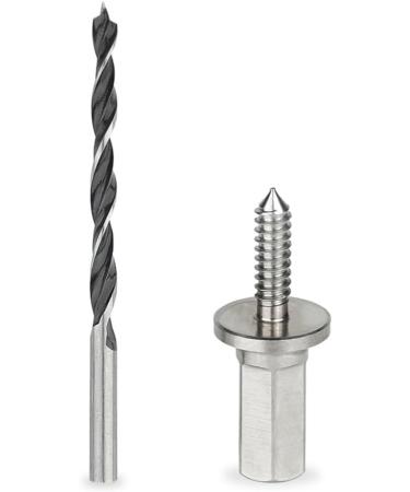 ARVALOLET Stainless Steel Adjustable Center Drill Bit for Woodworking and DIY Projects - Buy Online on GoSupps.com