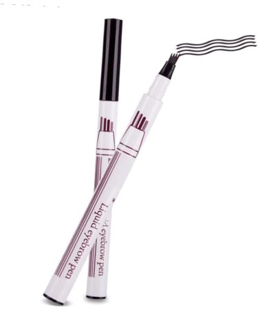 FOMIYES 3pcs Pencil Pronged Dark Liquid Four Waterproof Natural Sweat-proof Durable # Grey Eyebrow 1 count (Pack of 1) As Shownx3pcs - Buy Online on GoSupps.com