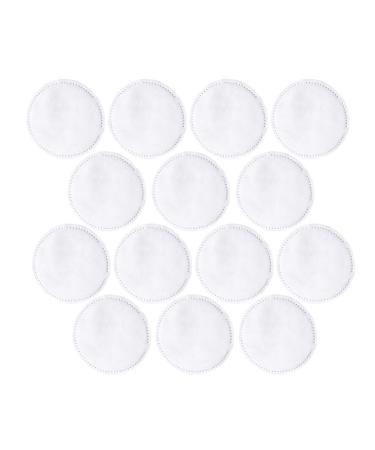 Lurrose 200 STK pads for facial rounds Reusable facial pads Round make-up pads made of cotton organic cotton rounds up soft toner pads from make-up scarves cozy white women's bandage 200PCs