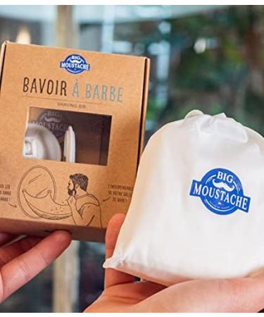 Big Moustache Beard Bib - Shaving Apron for Mess-Free Grooming - Buy Online on GoSupps.com