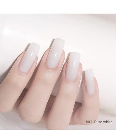 X&D Gel Nail Polish Kit with Polygel Quick Dry Clear Extension - 5 Colors, Dual Forms, Brush, File Set - 8 pcs - Buy Online on GoSupps.com