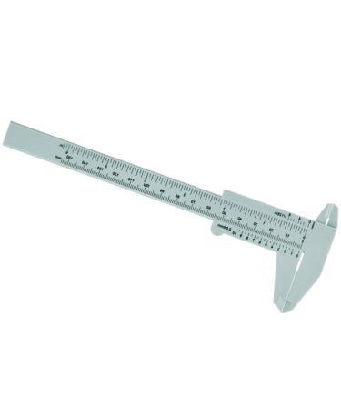 Uonlytech Pied Coulisse en Plastique Gris 150 MM pour Sourcils R gle Double chelle Outil de Mesure pour Maquillage et Retouche Domicile