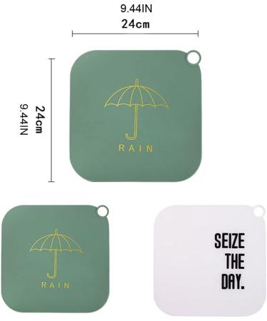 Bathroom Floor Drain Cover Silicone Drain Stopper Kitchen Sink Deodorant Sealing Plug Square Flat Suction Cover Silicone Floor Drain Cover Shower Hair Catcher Replacement White Dots - Buy Online on GoSupps.com