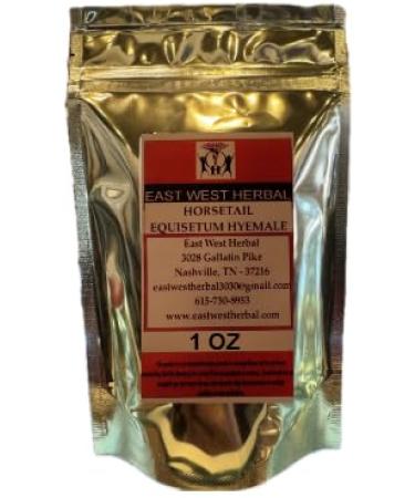 East West Herbal - Horsetail Powder Equisetum Hyemale Natural Shavegrass (1 OZ)