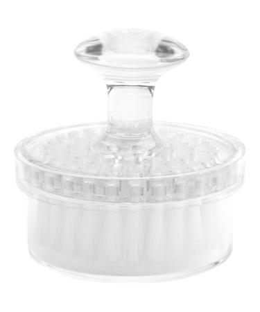 Facial Cleansing Brush - Face Exfoliator Scrubber Deep Cleansing Gentle Scrub Exfoliating Blackhead Removing Makeup Skincare Removal Brush with Lid