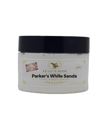 Lu Lu's Suds Hand Made All Natural Body Butter (4 oz Parker's White Sands)