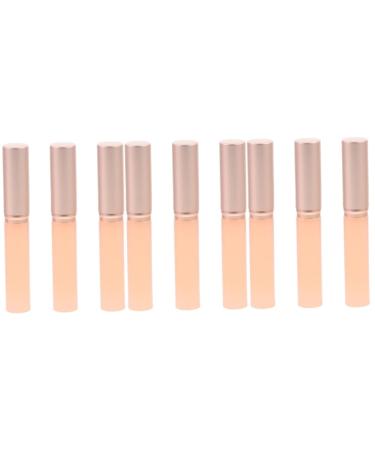 NOLITOY 9 Pcs Lip Brush Lip Gloss Brush Lipstick Wand Lip Balm Applicator Makeup Beauty Brush Lip Applicator Concealer Brush Lipstick Applicator Lipstick Gloss Wands Silicone 8.20X1.20X1.20CMx3pcs Pinkx3pcs