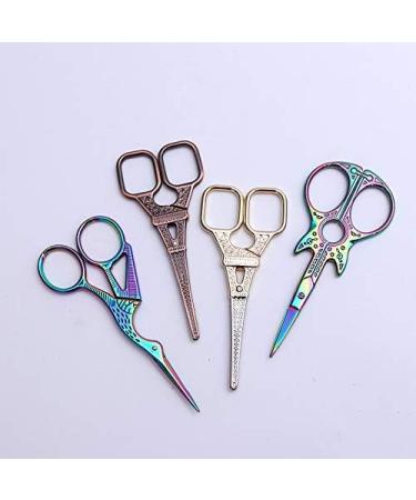 Chameleon Crane Stainless Steel Nail Scissors & Cuticle Clippers - Premium Manicure Tool for Nail Art & Makeup Remover - Buy Online on GoSupps.com
