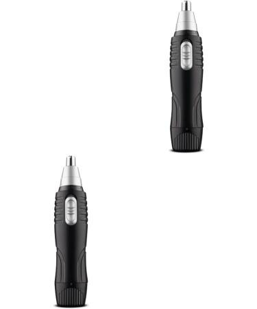 POPETPOP 2Pcs 2 1 Beard Hair Trimmer For Men Water Resistant Rechargeable 2in1 Stainless Steel Material - Buy Online on GoSupps.com