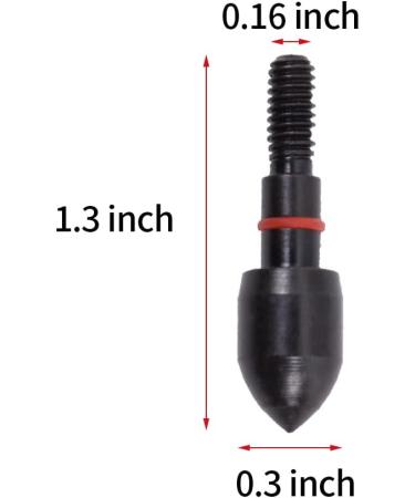 SOPOGER 12pcs Archery Bullet Points 100/125 Grain Field Tips for Bow Hunting - Crossbow & Compound Bow Practice - Buy Online on GoSupps.com