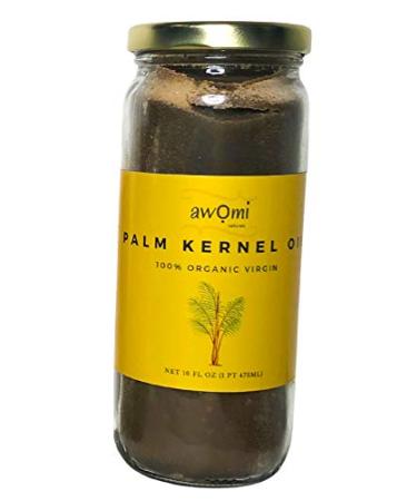 Raw Unfiltered Palm Kernel Oil (16 Oz)