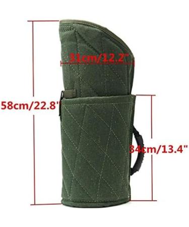 Dog Bite Sleeve for Large Dogs - Pitbull, German Shepherd, K9 IPO Training Toy - Green 58x31cm - Buy Online on GoSupps.com