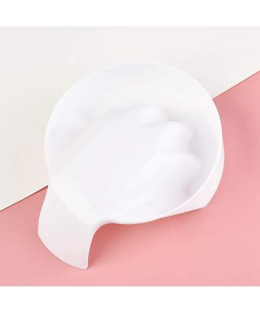 KADS Nail Art Hand Wash Remover Soak Bowl DIY Salon Glitter Nail Spa Bath Treatment Hand Resurrection Care Bowl (White) - Buy Online on GoSupps.com