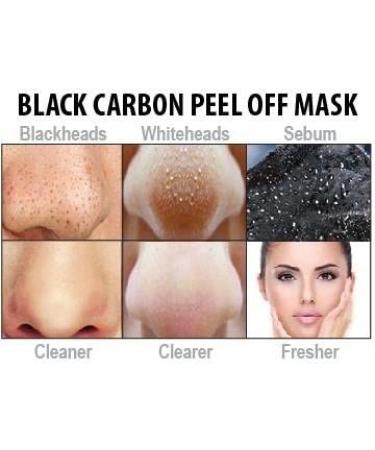 Hollywood Style Black Peel Off Mask 3.2 Oz - Skin Detox and Pore Cleansing - Buy Online on GoSupps.com