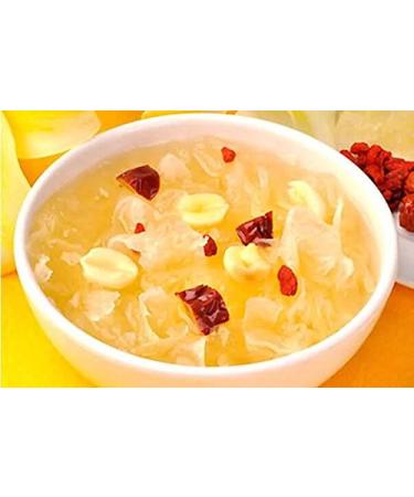 Dried White Fungus Snow Fungus - Premium Tremella Mushroom for Culinary Delights - Buy Online on GoSupps.com