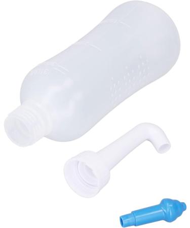 300ml Transparent Portable Nasal Wash Bottle for Home Use - Professional Soothing Stream, Blue Nose Design - Mxzzand - Buy Online on GoSupps.com