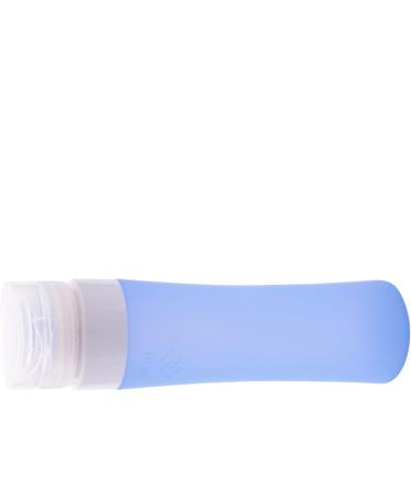 Myhoomowe Hot! Portable Refillable Silicone Bottle Travel Lotion Shampoo Bath Containers 80Ml Blue - Buy Online on GoSupps.com