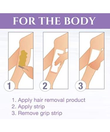 Satin Smooth EZ Grip Contour Facial Waxing Strips | 200 Count Non-Woven Strips for Face Hair Removal | Ideal for Eyebrows, Hairline, Upper Lip | Pack of 2 - Buy Online on GoSupps.com