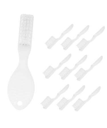 Combined Klein 20st prison toothbrush soft toothbrush hand cleaning brush disposable toothbrush manual toothbrush hiking toothbrush camping nylon handle white travel