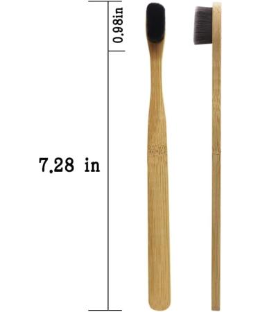 Clypolly Extra Soft Sensitive Gum Bamboo Toothbrush | 20000 Soft Floss Bristles | Ideal for Fragile Gums, Braces, Dentures, Pregnant, Elderly - Buy Online on GoSupps.com
