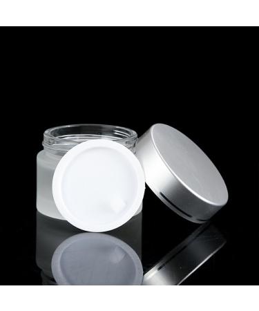 Dajidafu Durable And Wear-resistant Empty Jar - For Matte Cosmetic Face Pots Multipurpose Jars Matte Cosmetic Cosmetic Jar silvery 1 15g Silvery 1 15g - Buy Online on GoSupps.com