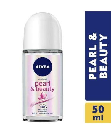 Nivea Nivea 48H Whitening Smooth Skin And 24H Pearl & Beauty Deodorant For Women 50Ml - Buy Online on GoSupps.com