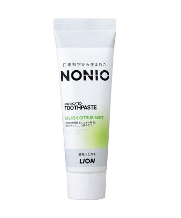 Lion Nonio Tooth Paste 130g - Splash Citrus Mint (Green Tea Set)