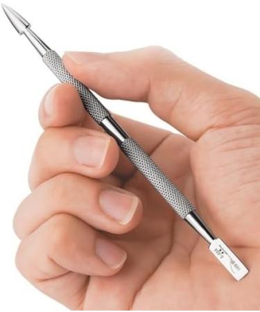 Stainless Steel Nail & Cuticle Care: Precision Toolsfor At-Home Manicures & Pedicures-Expert Silver - Buy Online on GoSupps.com