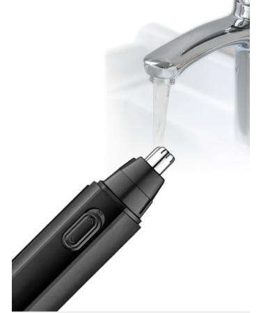 Buy Professional USB Rechargeable Ear and Nose Hair Trimmer - IPX7 Waterproof Painless Easy to Clean | Gold Edition - Buy Online on GoSupps.com