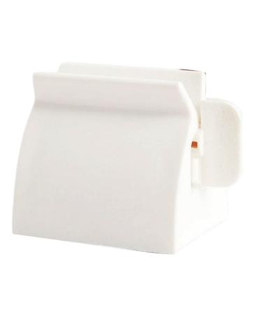 BEBIKR Toothpaste Squeezer MUltifunction For Wash Accessories For Outdoor Traveling Toiletries Rolling Toothpaste Squeezer Kids White