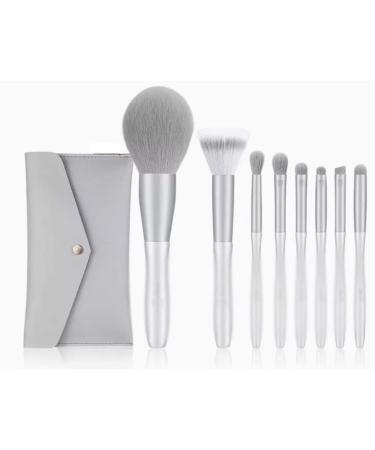 DFHBFG 8 Makeup Brush Set Full Set of Lip Brushes Eye Shadow Blush Loose Powder Brush Beauty Tools 1 D