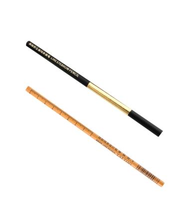 DOITOOL 4 Pcs Eyebrow Pencil Eyebrow Pen Waterline Eyeliner Waterproof Brow Pens Cosmetic Miss Brush 1 count (Pack of 1) As Shownx2pcs
