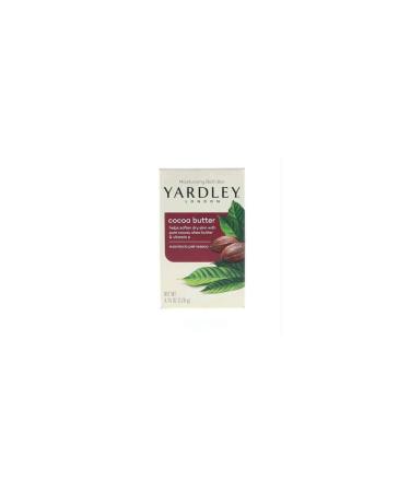 NEW Yardley London Soaps Perfume 4.0 oz Cocoa Butter Naturally Moisturizing Bath Bar FOR WOMEN