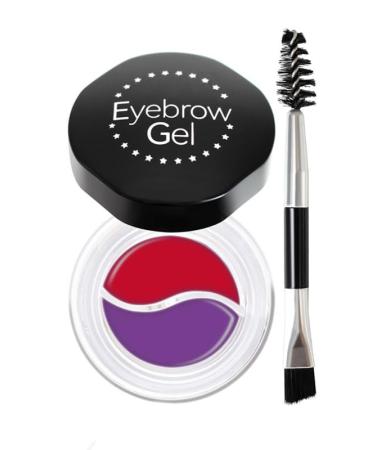 JUDEWY Eyebrow Gel Kit - 2 in 1 Eyebrow Tint Cream and Waterproof Eyeliner Gel with Eyebrow Brush Eyebrow Colour for Stage (7)