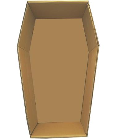 petbye XL Cardboard Animal Coffin Natural - 60 x 36 x 21 cm Pet Coffin for Funeral and Earth Funeral Pet Solid Cardboard Animal Coffin Extra Stable Gr. XL - Buy Online on GoSupps.com
