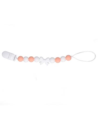 Modern Toddlder Teething Toy  Easy Bow Tie Teethin Chain for for Home(Peach) - Buy Online on GoSupps.com