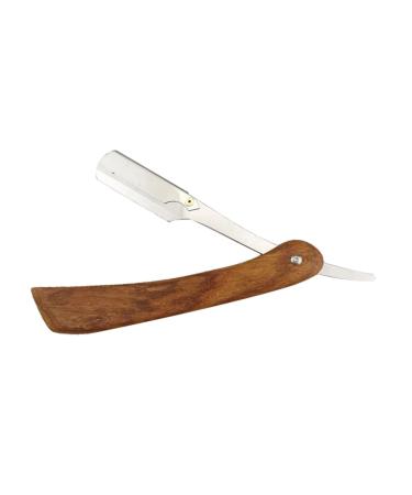 Frcolor Safe Razor Portable Portable Handbook Beemysafe Double Hairdresser Razor Razor With Simple Opening Men Razier Hand Razor Old Fashionable Schaber Man Bambus