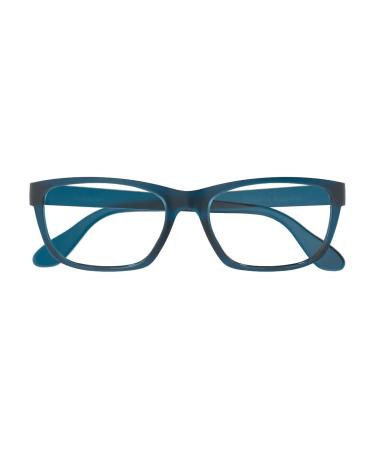 DresdenGO Blue Light Blocking Glasses with UV Protection Ultra Lightweight for Men & Women Large Midnight Blue